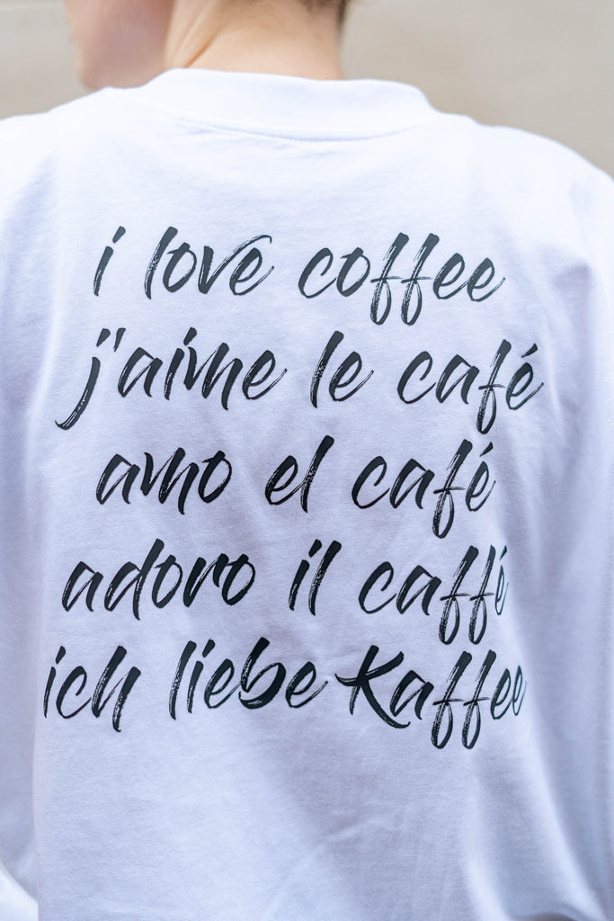 Ich liebe Kaffee T-Shirt